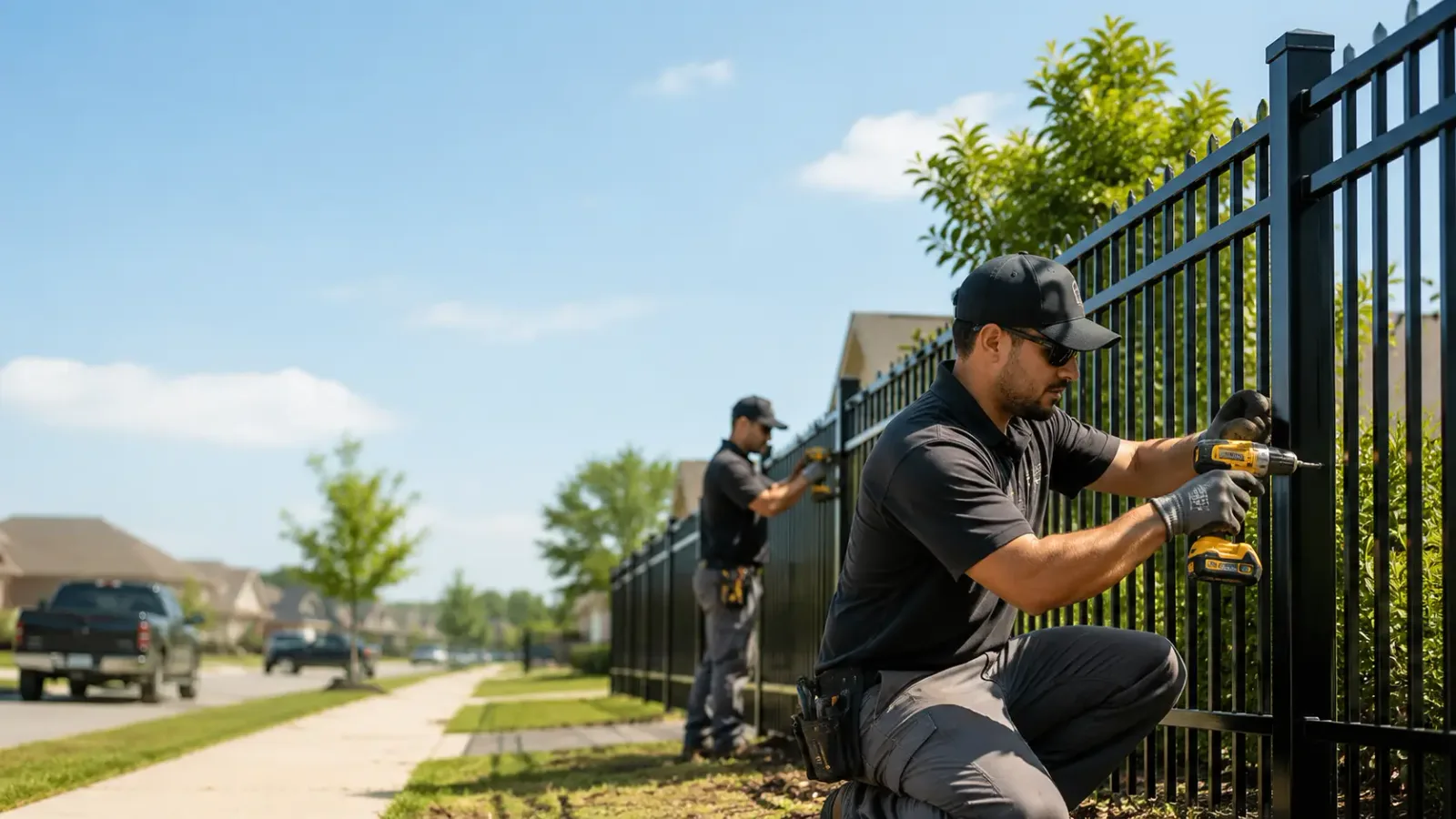 Metal Fence Installation in Foster City, MI